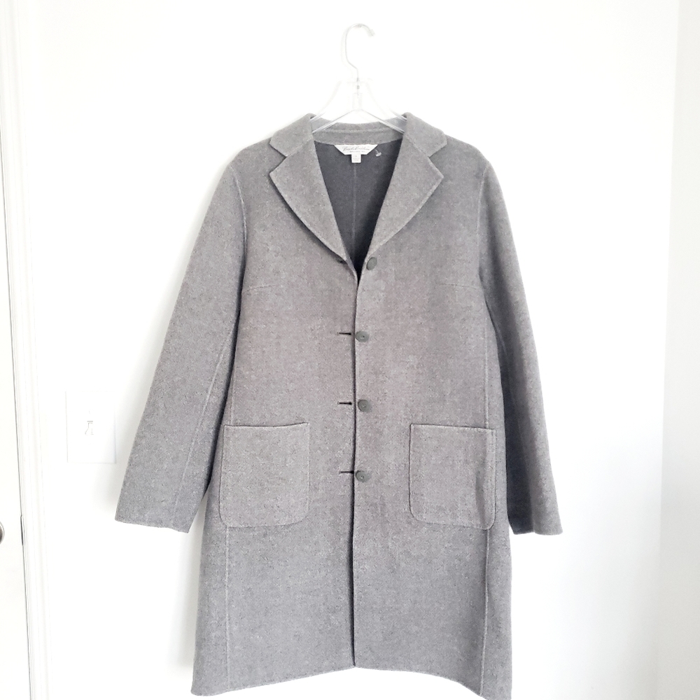 Brooks Brothers Herringbone Wool blend Coat